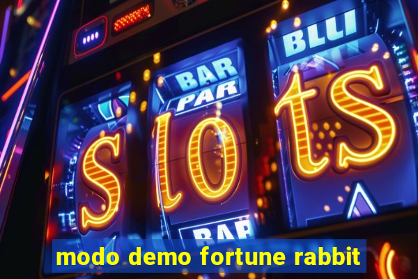 modo demo fortune rabbit